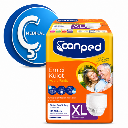 Canped Külot Bez XL 30'lu