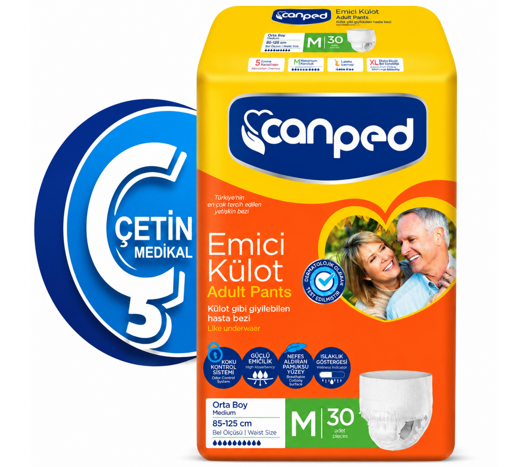 Canped Külot Bez M 30'lu